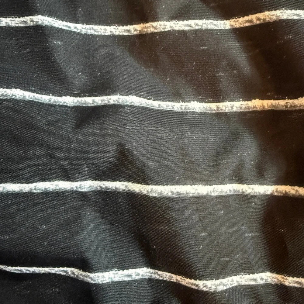Special Blend  XXL Snowboard Jacket Black White Striped First Chair Last Call